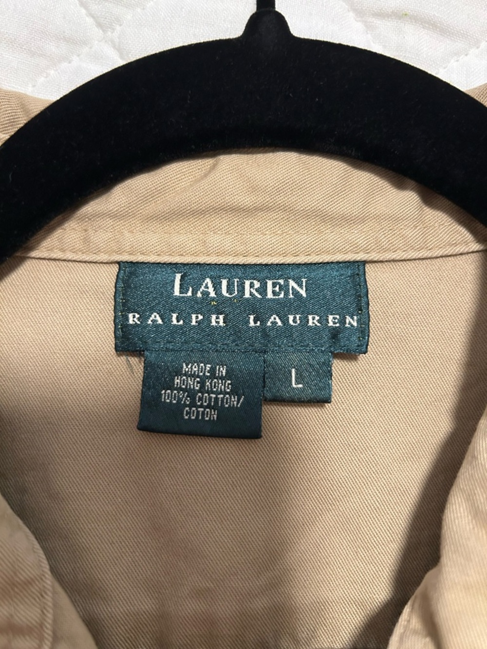 Ralph Lauren women’s Khaki Lightweight Shirt/Jacket - Picture 5 of 7